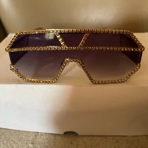 3 Gold sunglasses